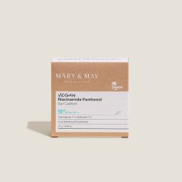 Mary&May: Vegan Niacinamide Panthenol Sun Cushion SPF50+ -25gm