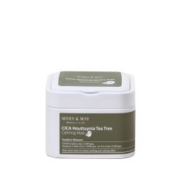 Mary&May: Cica Houttuynia Tea Tree Calming Mask - 30 Sheets