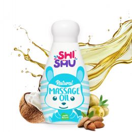 Shishu: 100% Natural Soothing Baby Masaage oil with Velvet Flower Extract - 200 ml