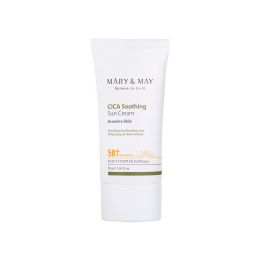 Mary&May: Cica Soothing Sun Cream SPF50+ Pa++++ - 50ml