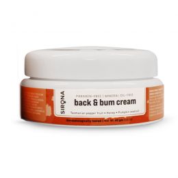 Sirona: Natural Back and Bum Cream - 60 gm