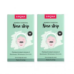 Sirona: Natural Charcoal Nose Strips - Pack of 2