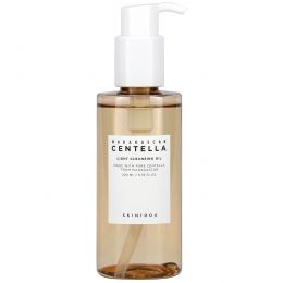 SKIN1004: Madagascar Centella Light Cleansing Oil  | Calming Care | Sensitive Skin | Makeup Remover | Deep Cleansing | Pore Care | 200ml