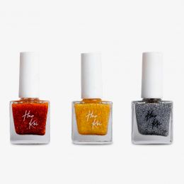 Harkoi: Assorted Nail Collection -Copper, Gold & Silver (50gm each)