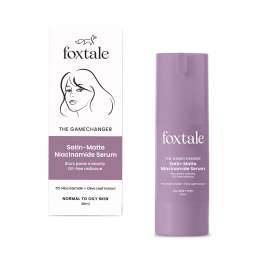 Foxtale: 5% Niacinamide Serum | Fades Blemishes, Brightens Skin | Beginner-Friendly Formula  30ml