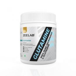 ZEELAB: 100% Pure Micronized Glutamine Powder - 250gm