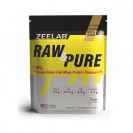 ZEELAB: Raw and Pure Whey Protein Concentrate - 910gm