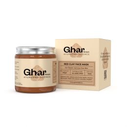 Ghar Soaps: Red Clay Face Mask - 100gm