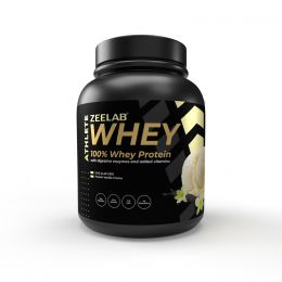 ZEELAB: Athlete Whey 100% Powder - French Vanilla Creme - 2kg