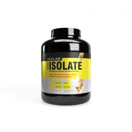 ZEELAB: Whey Protein Isolate Powder - French Vanilla Creme - 2kg