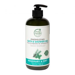 Petal Fresh: Pure Rosemary & Mint Bath & Shower Gel - 475ml