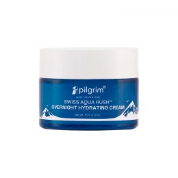 Pilgrim: Swiss Aqua Rush Overnight Hydrating Face Cream - 50gm
