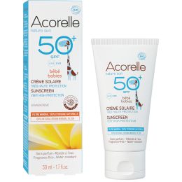 Acorelle: 50+ SPF UVA/UVB Babies Sunscreen - 50ml