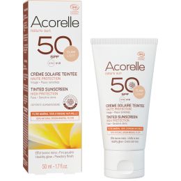 Acorelle: SPF 50 Clair Light Tinted Sunscreen - 50ml