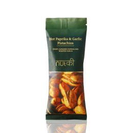 Nutki: Mini Gourmet Treat (Garlic & Paprika Pistachios) - 35gm