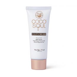 Coco Soul: Foot Cream , With Coconut & Ayurveda , Paraben & Sulphate Free - 75ml