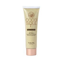 Coco Soul: Face Scrub , With Coconut & Ayurveda , Paraben & Sulphate Free - 100g