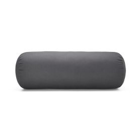 Sarveda: Organic Cotton Yoga Bolster - Dark Grey