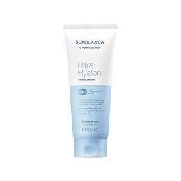 Missha: Super Aqua Ultra Hyalron Foaming Cleanser - 200ml