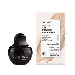 Brillare: Zinc Powder Sunscreen SPF50 - 4gm