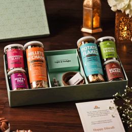 Omay Foods: Green Diwali Delights Gift Box