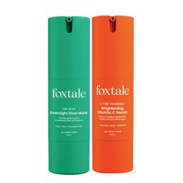 Foxtale: Glow Mask & Vit C Serum Combo