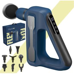 Caresmith: Charge Flex Cordless Massage Gun - Blue