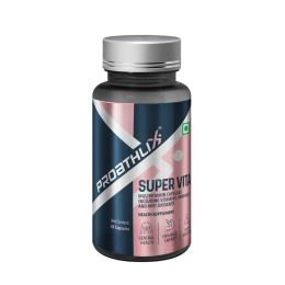 Proathlix: Super Vita Multivitamin Capsule - 60 Capsules