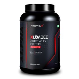 Proathlix: Xloaded 80.6% Whey Protein - Cookies & Cream - 1kg