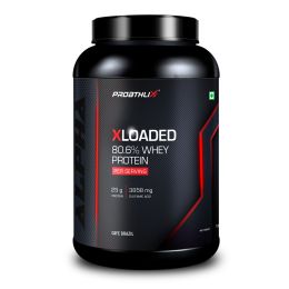 Proathlix: Xloaded 80.6% Whey Protein - Café Brazil - 1kg