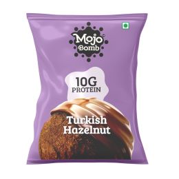 MOJO BAR: Protein bombs - Turkish Hazelnut, 200g (10g Protein) - Pack of 5 | Vegan | Gluten Free