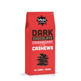 MOJO BAR: Dark Chocolate Cranberry with Cashews - Pack of 1