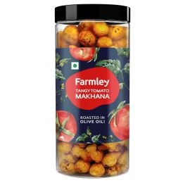 Farmley: Roasted & Flavored Makhana - Tangy Tomato Farmley Jar 83 g