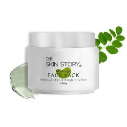 The Skin Story: Hydrating Moringa Face Pack - 100 gm
