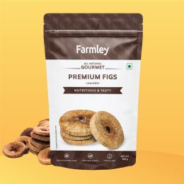 Farmley: Premium Anjeer Farmley Standee Pouch 200 g (Pack of 2)