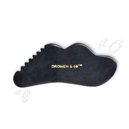 Dromen & Co: Black Obsidian Gua Sha Stone for Men