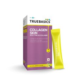 TrueBasics: Collagen Skin  (Natural Lemon, 15 Sachets)