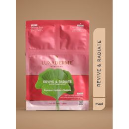 LuxaDerme: Revive & Radiate 3 Step Korean Facial Kit 25ml