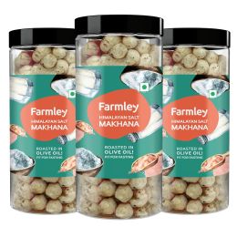 Farmley: Roasted & Salted Makhana Farmley Jar (83g each)- Pack of 3