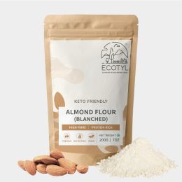 Ecotyl: Natural Almond Flour (Blanched) - 200gm
