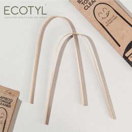 Ecotyl: Bamboo Tongue Cleaner | For Oral Hygiene & Fresh Breath | Set of 2