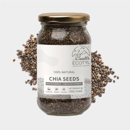 Ecotyl: Chia Seeds | Raw | Rich in Antioxidants & Fibre | 250g
