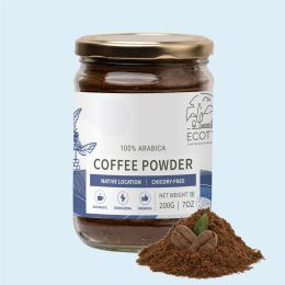 Ecotyl: Coffee Powder | 100% Arabica | Strong Flavour & Rich Aroma | 200g