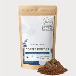 Ecotyl: Coffee Powder | 100% Arabica | Strong Flavour & Rich Aroma | 100g