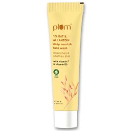 Plum: Plum 1% Oat & Allantoin Deep Nourish Face Wash - 15g