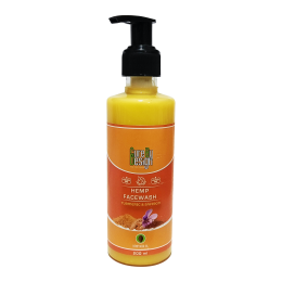 Cure By Design: Hemp, Saffron & Tumeric Facewash - 200ml