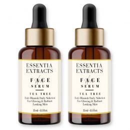 Essentia Extracts: Tea Tree Anti-Blemish Daily Solution,  Face Serum -  2*15ml