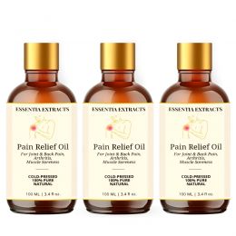 Essentia Extracts: Ayurvedic Pain Relief Oil- For Muscle & Joint Pain -  300ml