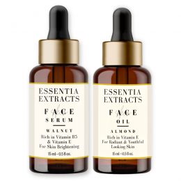 Essentia Extracts: Combo Of Almond & Walnut Skin Brigening Facial Serum -  2*15ml