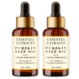 Essentia Extracts: Cold-Pressed Pumpkin Seed Oil -  2*15ml